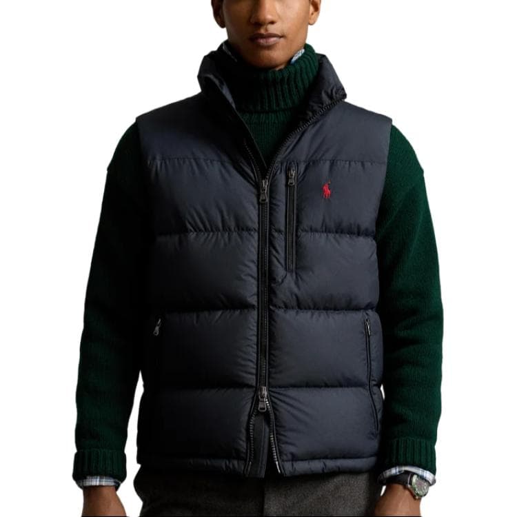 Куртка Polo Ralph Lauren Пуховый жилет Мужской Черный - изображение 4