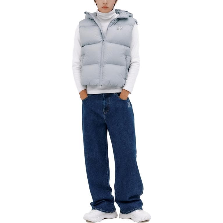 Куртка MLB Basic Hooded Heavy Down Jacket Vest The New York Yankees - изображение 3