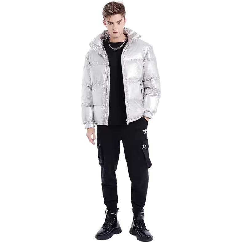 Зимняя куртка Boy London FW22 Silver - изображение 3