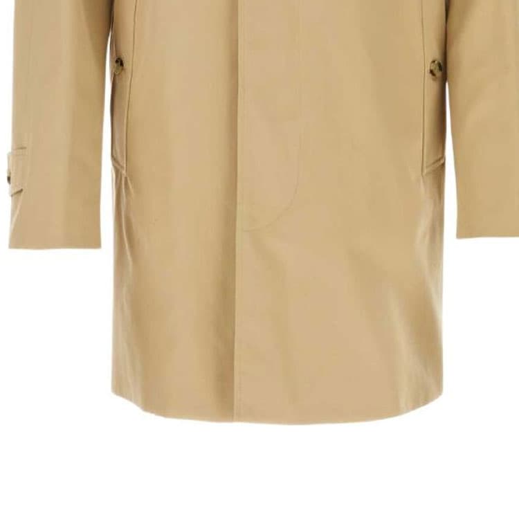 Ветровка Burberry Single-Breasted Trench Coat Beige - изображение 8