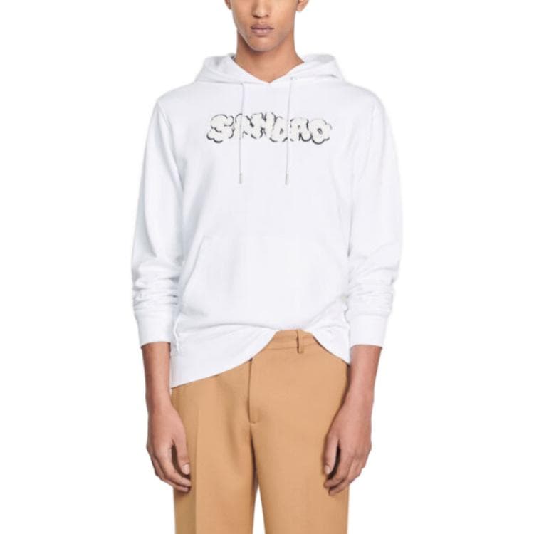 Худи Sandro Embroidered Sandro Hoodie - изображение 5