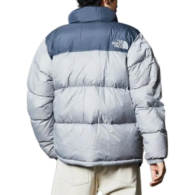 Зимняя куртка The North Face Nuptse Jacket Grey - изображение 4