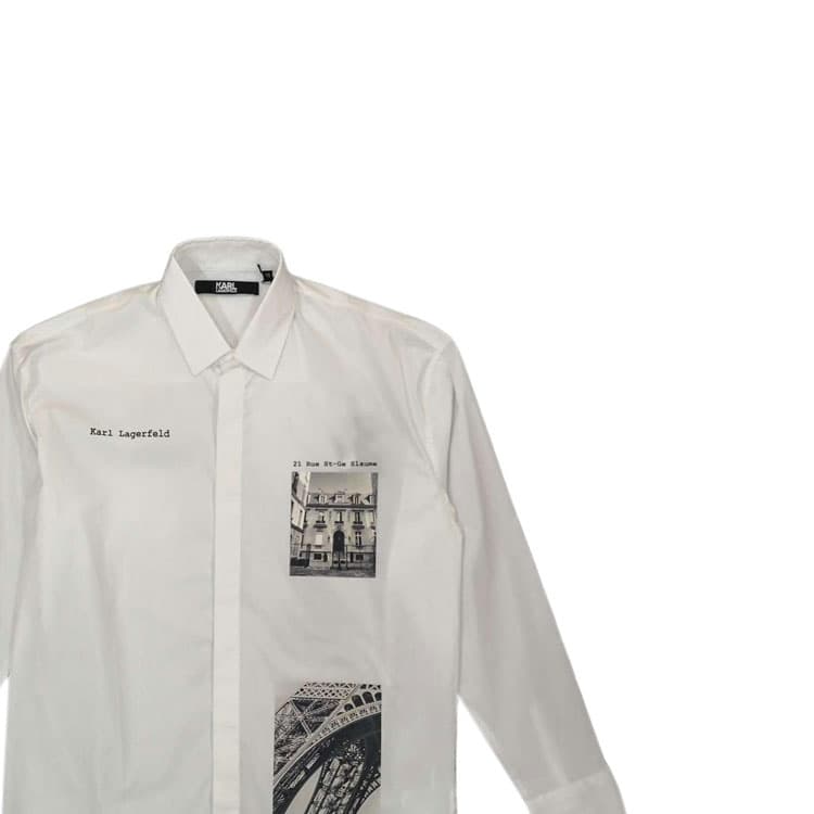 Рубашка KARL LAGERFELD Logo - изображение 6