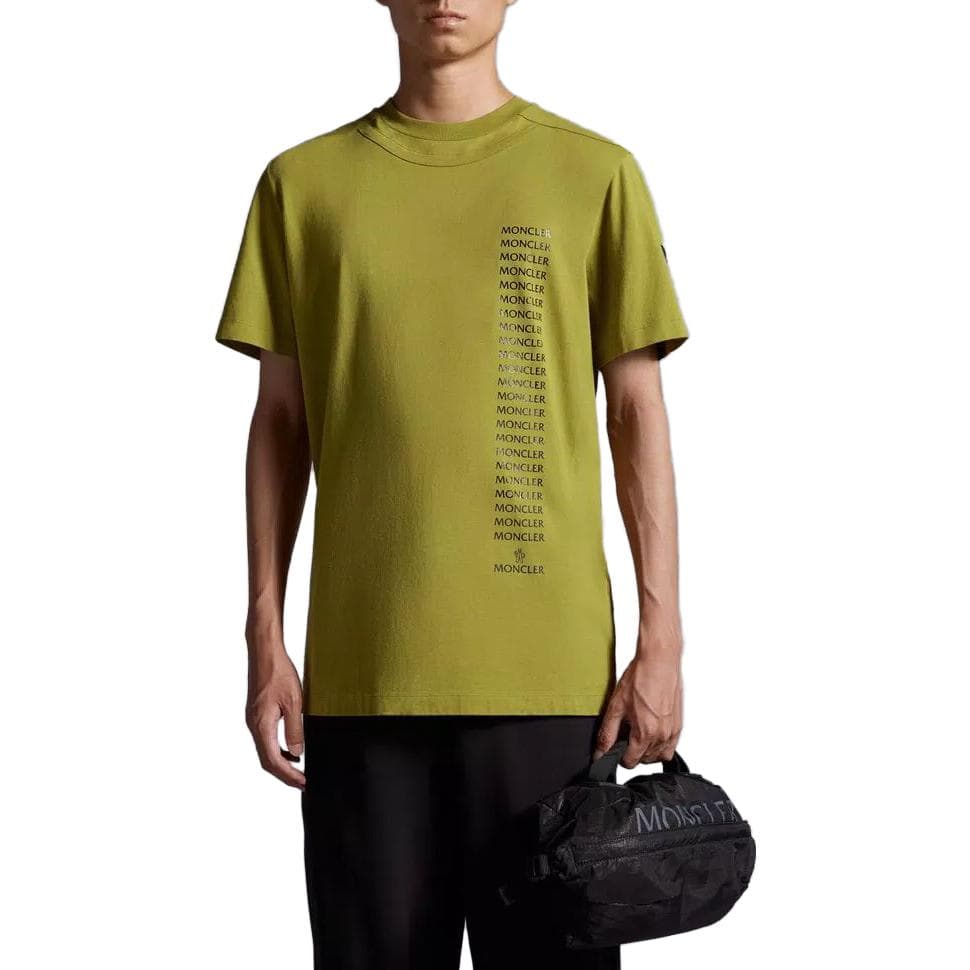 Футболка Moncler A Staple In Any Wardrobe This Organic Cotton T-Shirt Is Embellished With A Logo Print T - изображение 2