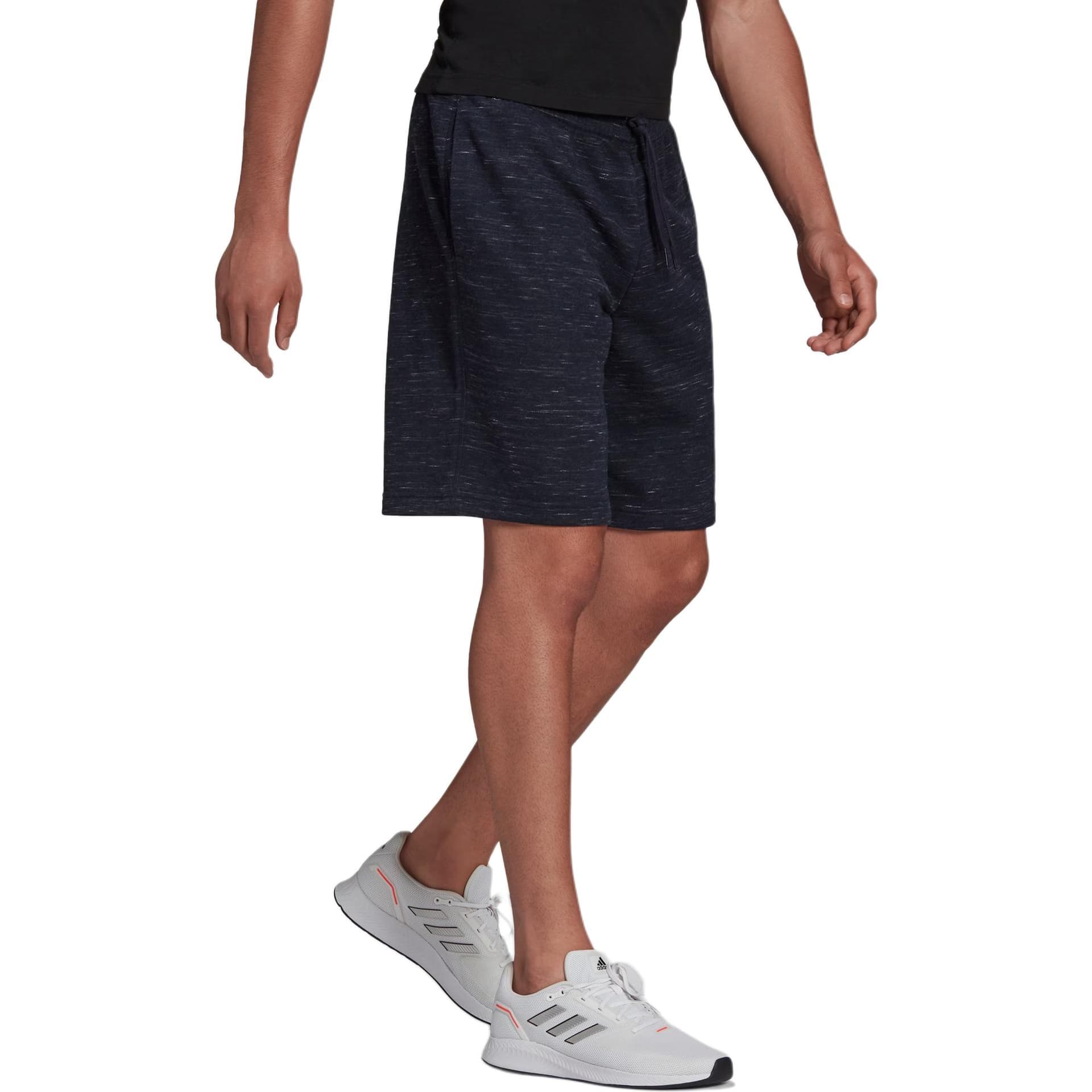 Шорты adidas EssentialMlang ESSENTIALS MLANGE SHORTS logo - изображение 6