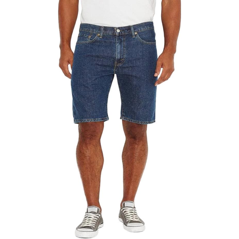 Джинсовые шорты Levis Straight Loose Shorts Blue - изображение 3