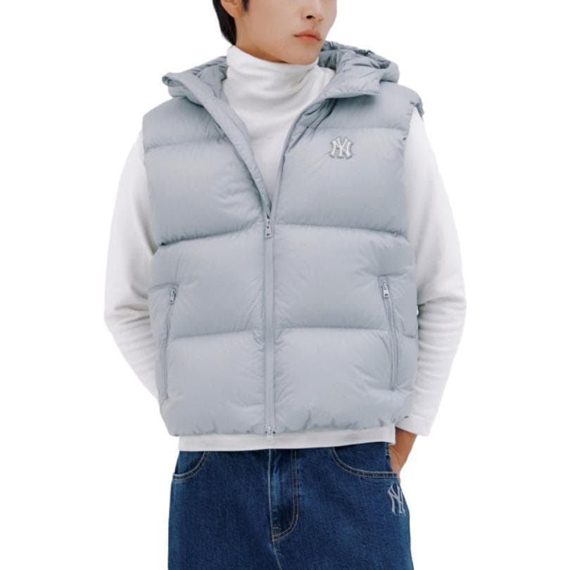 Куртка MLB Basic Hooded Heavy Down Jacket Vest The New York Yankees - изображение 7
