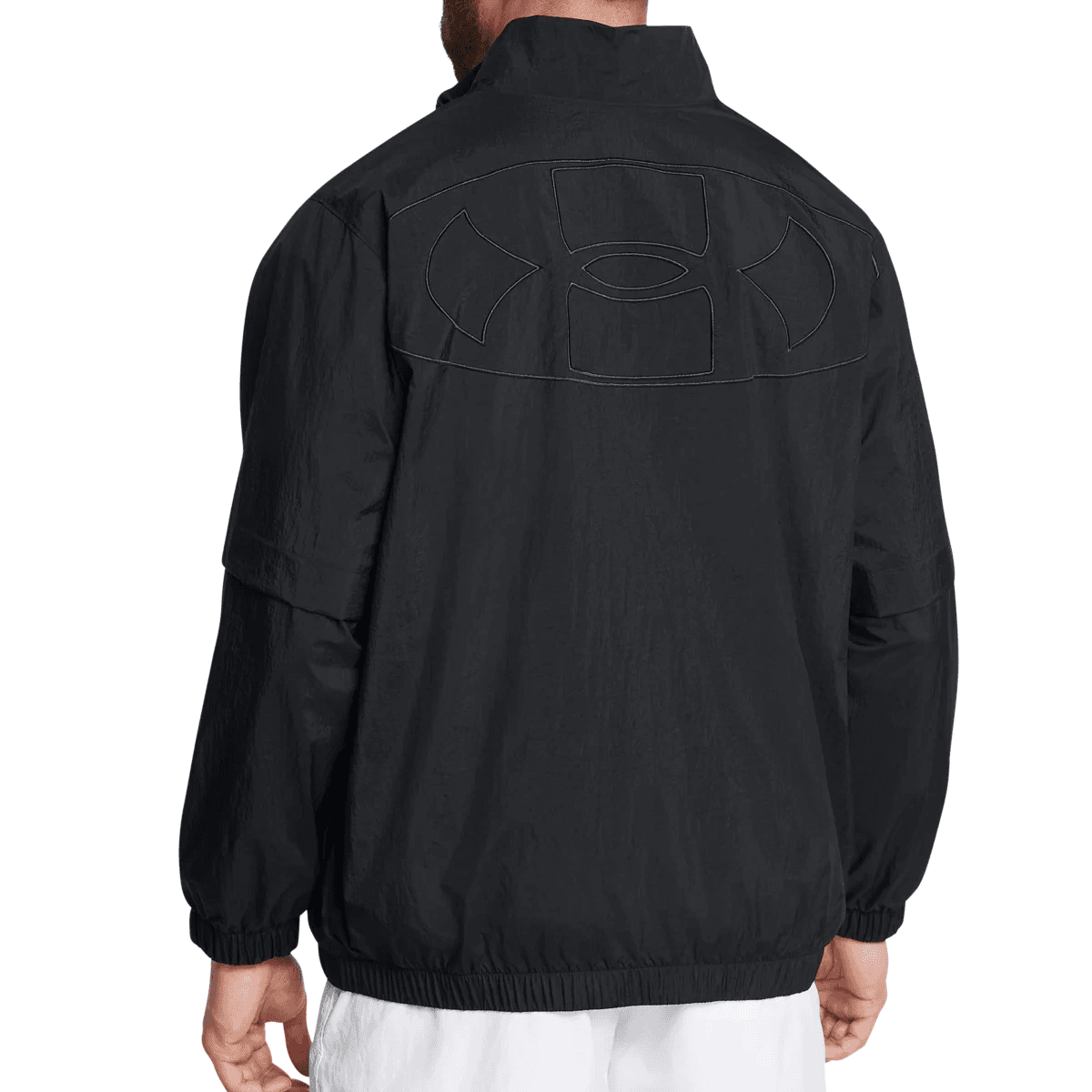 Куртка Under Armour Ткани вязаные CRINKLE Куртки и Пальто Мужской Черный - изображение 4