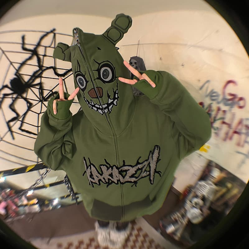 Худи KAKAZZY Hoodie Green - изображение 8