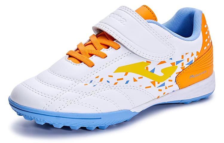 Бутсы Joma Low Топ Детские футбольные бутсы Белый и оранжевый Детский - изображение 3