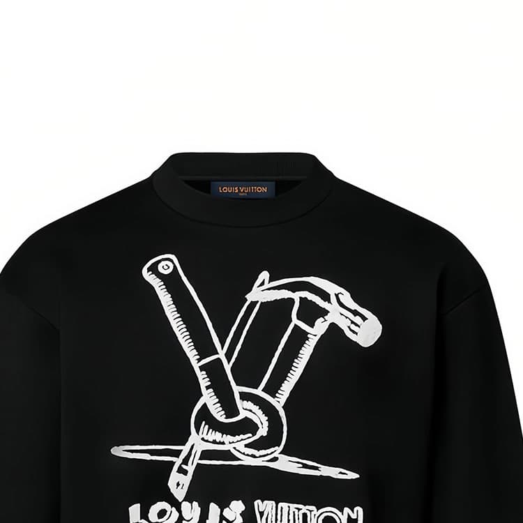 Худи LOUIS VUITTON FW23 Logo - изображение 5