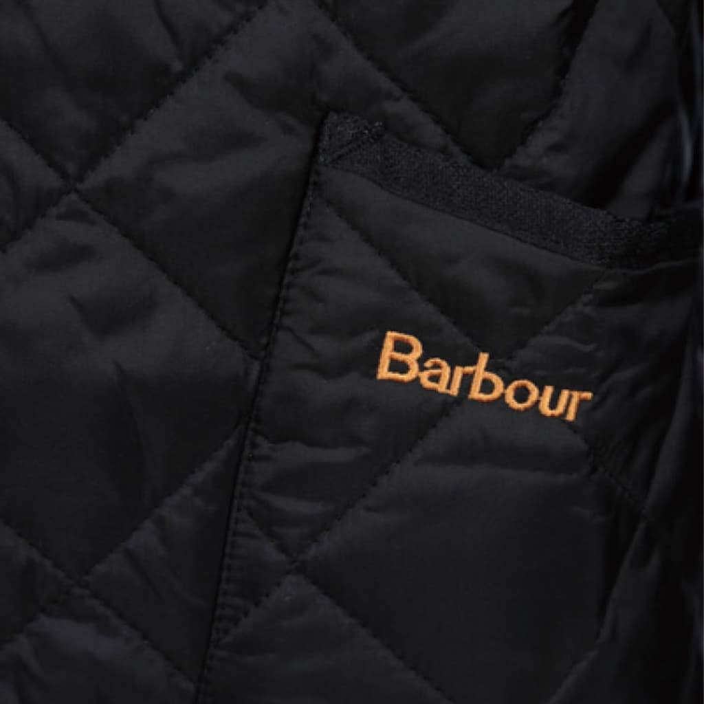 Зимняя куртка пуховик BARBOUR Logo - изображение 9