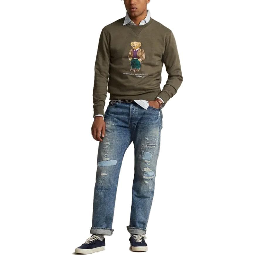 Кофта Polo Ralph Lauren FW23 Polo Bear Fleece Sweatshirt - изображение 2