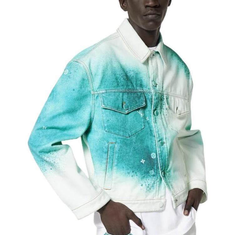 Джинсовая куртка Louis Vuitton SS23 Denim Jacket White - изображение 5