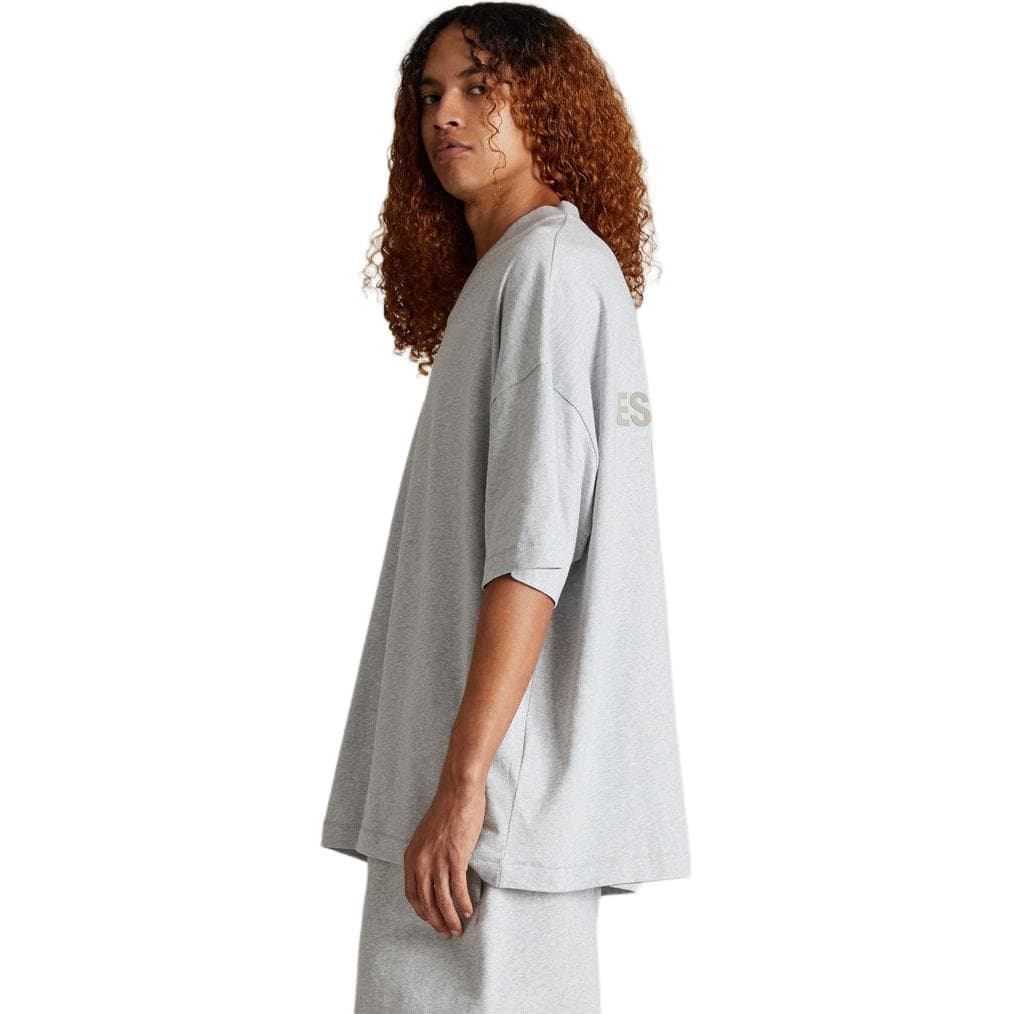 Футболка Fear of God Essentials SS24 drop2 V-Neck Tshirt VT Light Heather Grey - изображение 6