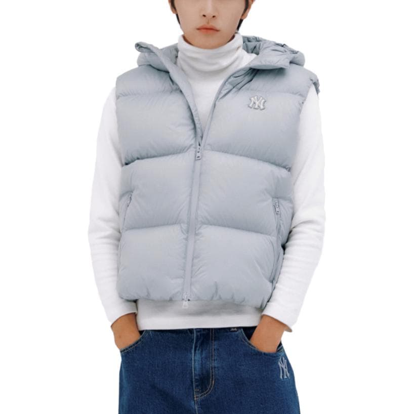 Куртка MLB Basic Hooded Heavy Down Jacket Vest The New York Yankees - изображение 5