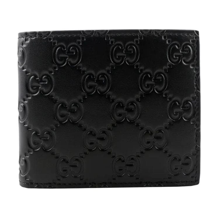 Кошелек GUCCI Кошелек из коровьей кожи мужской черный - изображение 1
