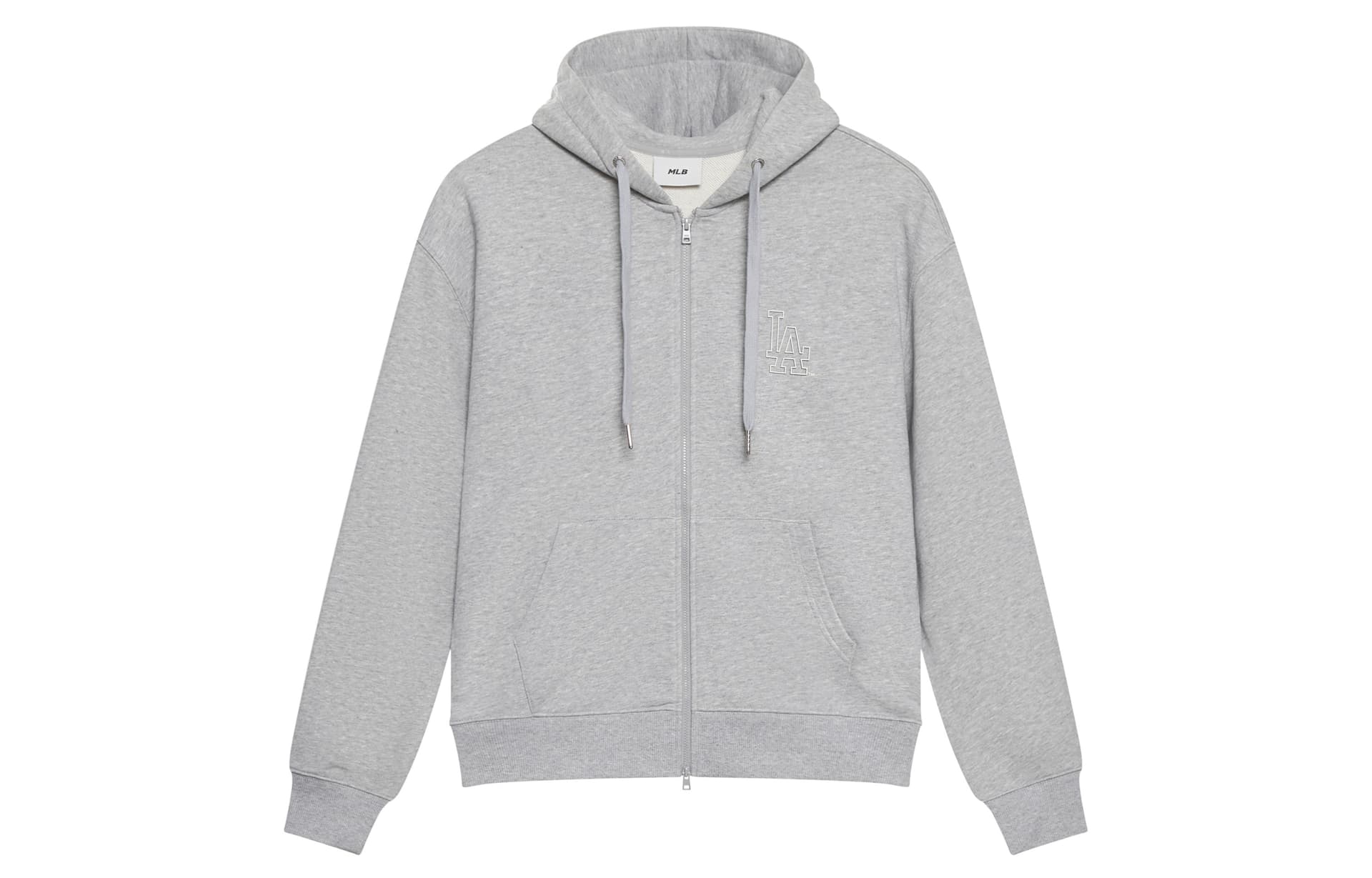 Кофта MLB Los Angeles Dodgers Basic Collection Свитшот Унисекс Серый - изображение 2