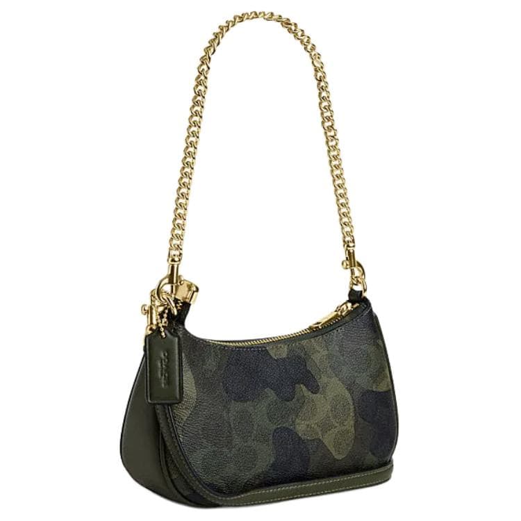 Мини-сумка COACH Teri Искусственная кожа с переработанной кожей Сумка через плечо маленькая женская сумка на плечо - изображение 2