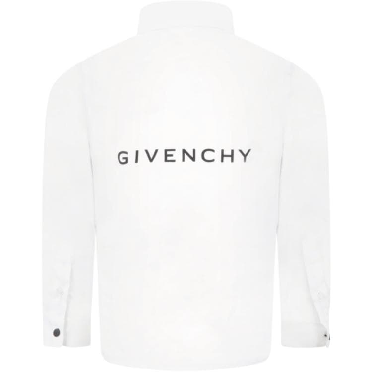 Givenchy Повседневный Рубашка Белый Детский - изображение 2