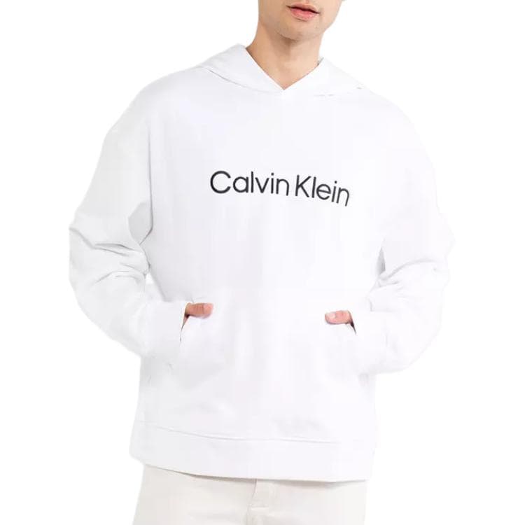 Худи Calvin Klein CK Simple Logo Hoodie Bright White - изображение 4