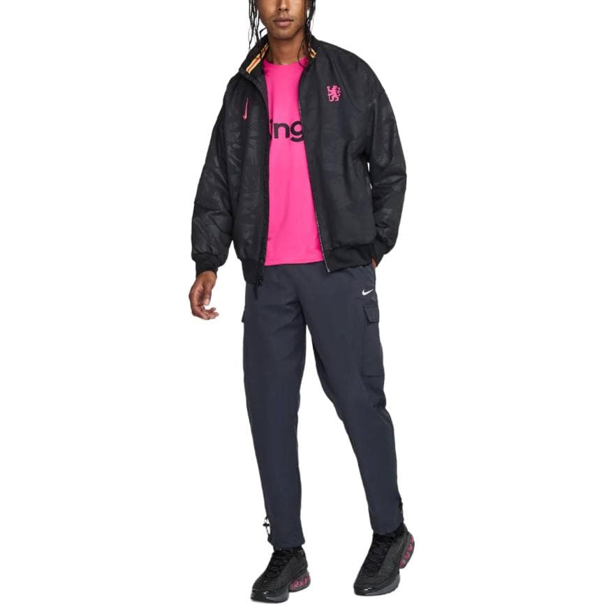 Куртка Мужская куртка Nike Dri Fit Anthem черного цвета - изображение 3