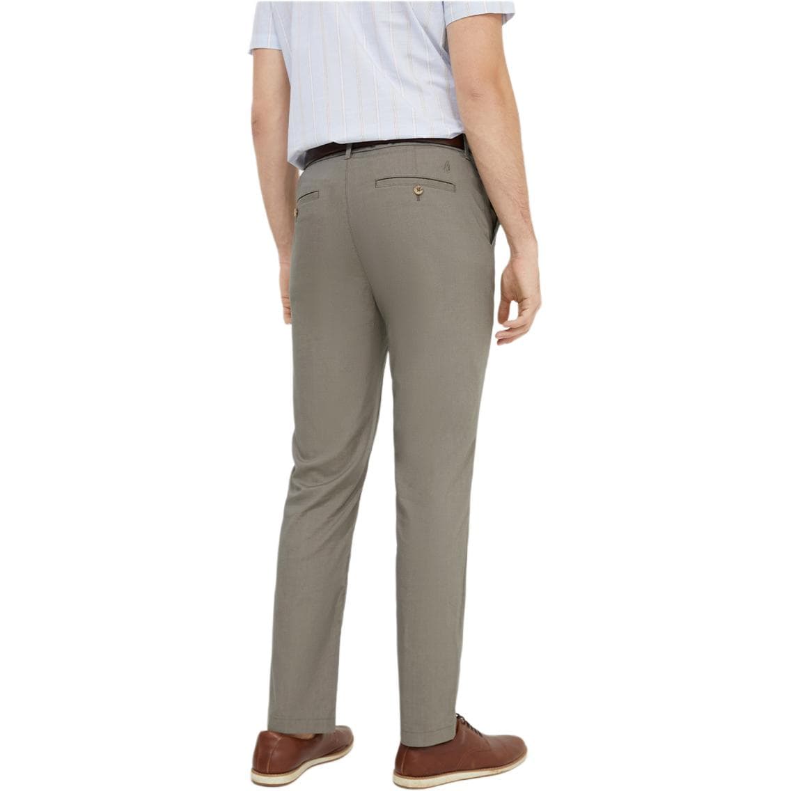 Штаны Hush Puppies Повседневные брюки Мужские Средний зеленый - изображение 3