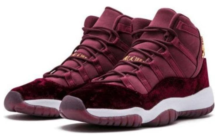 Кроссовки для баскетбола Jordan Air Jordan 11 Retro Heiress Night Maroon GS - изображение 5