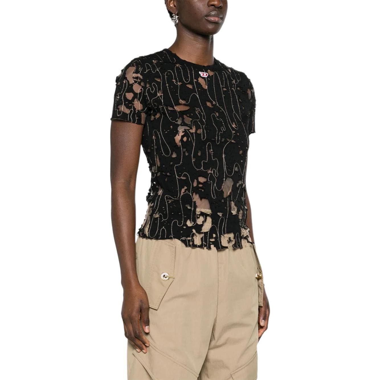 Футболка DIESEL SS24 OVAL-D T - изображение 2