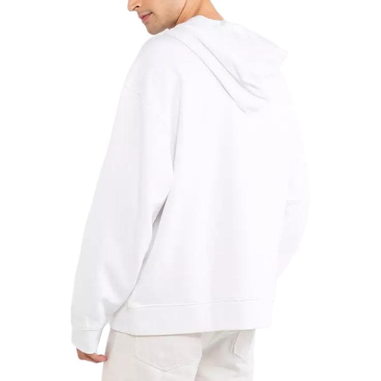 Худи Calvin Klein CK Simple Logo Hoodie Bright White - изображение 5