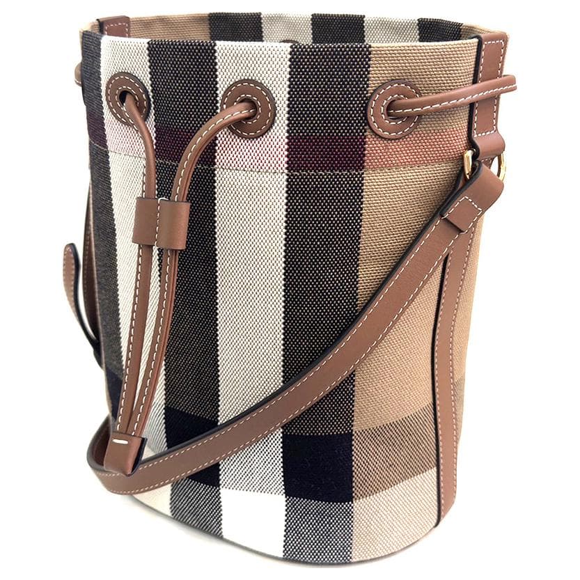 Сумка через плечо Burberry Bucket Bag Brown - изображение 2
