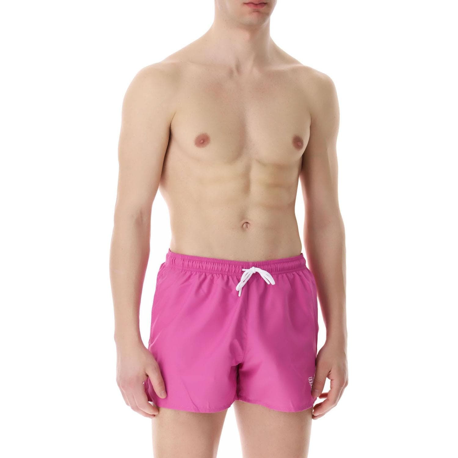 EMPORIO ARMANI Пляжные шорты Мужской Розовый - изображение 2