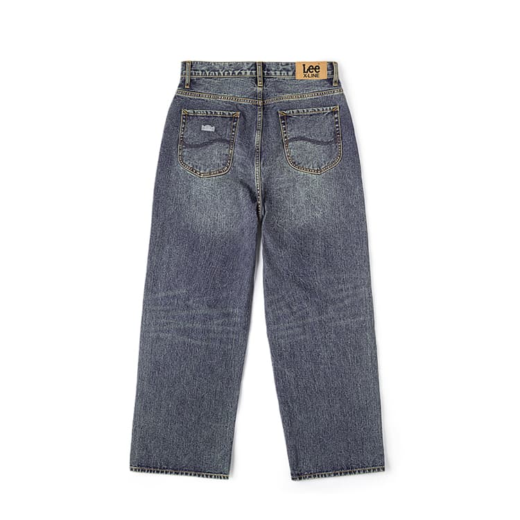Штаны Lee FW24 Джинсы Унисекс Medium Dark Blue - изображение 2