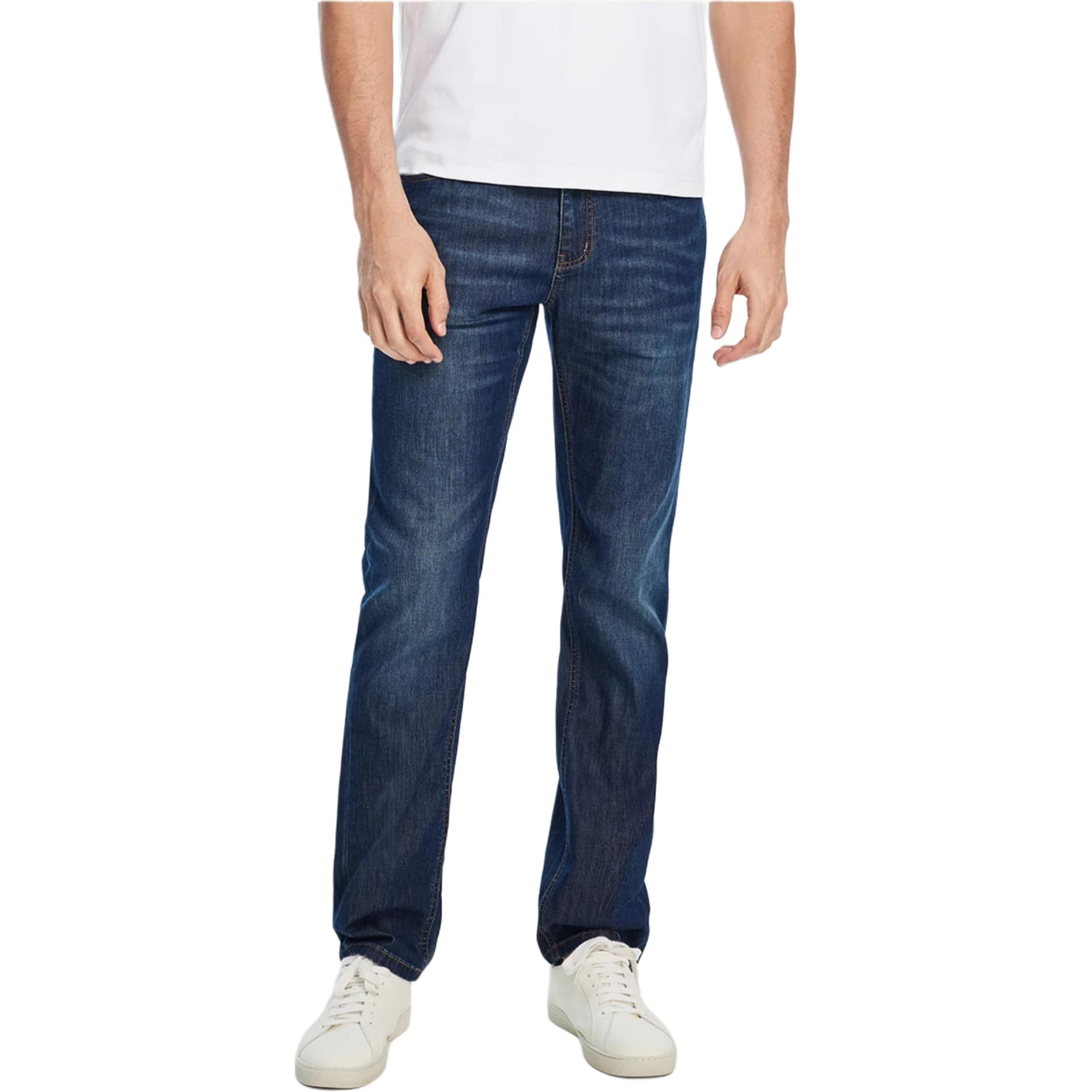 Штаны Hush Puppies Джинсы Мужские Средне-Синие - изображение 4