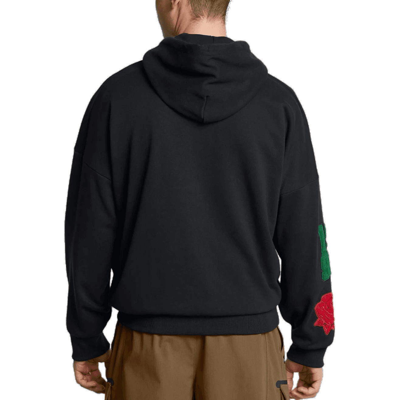 Худи Under Armour Icon Толстовка Мужское Черное - изображение 5