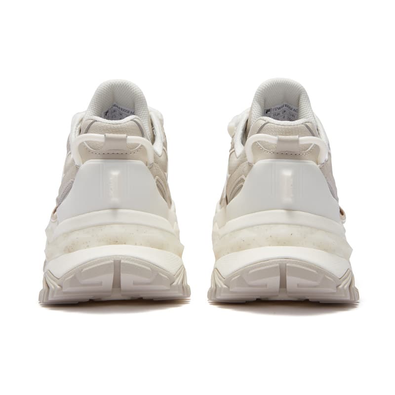Кроссовки FILA FUSION Бьянко Moisture Wicking визуально увеличивает рост Low Топ Повседневная обувь Женские Коричневый белый - изображение 5