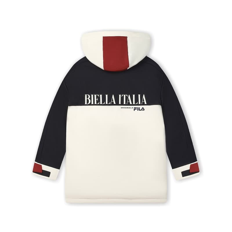 Зимняя куртка FILA ORIGINALE Мужской пуховик цвет груши белый - изображение 2
