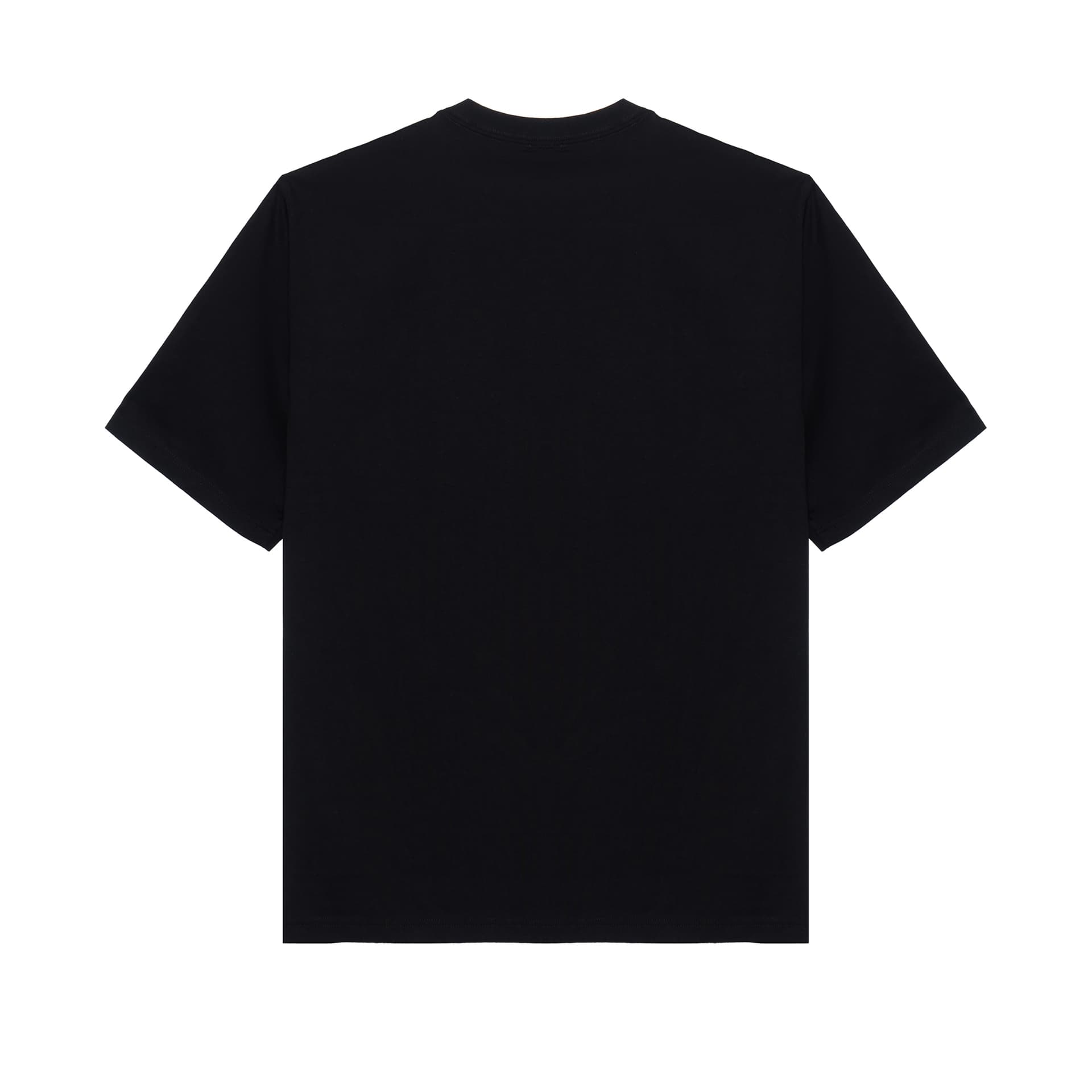 Футболка Burberry SS24 Striped Applique Crewneck T-Shirt Black - изображение 2