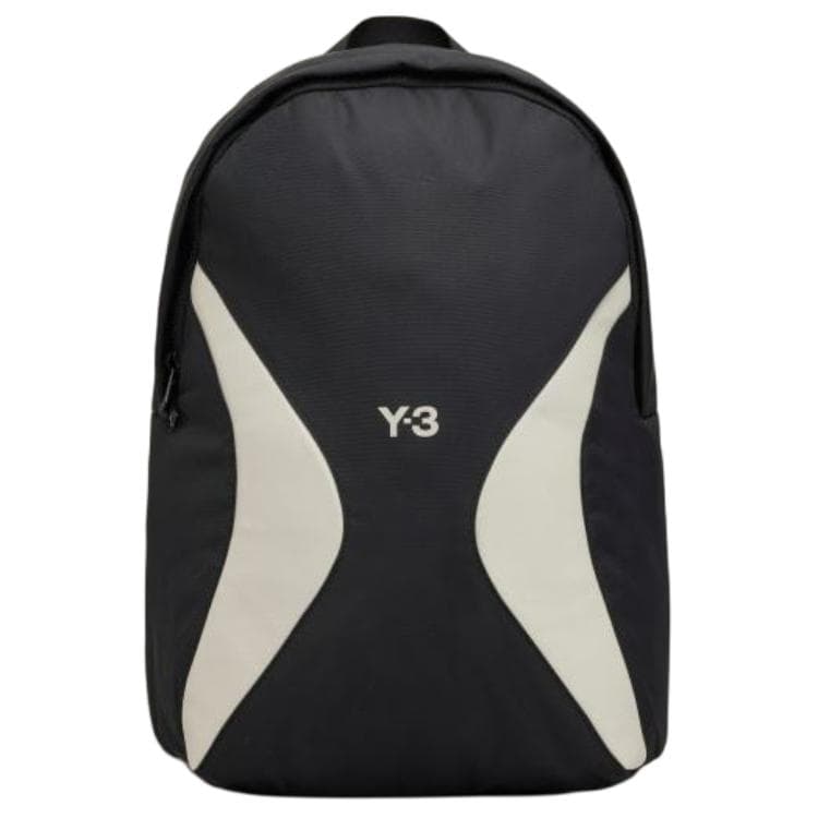 Рюкзак Y-3 Универсальный нейлоновый рюкзак унисекс черный комбинированный тальковый - изображение 1