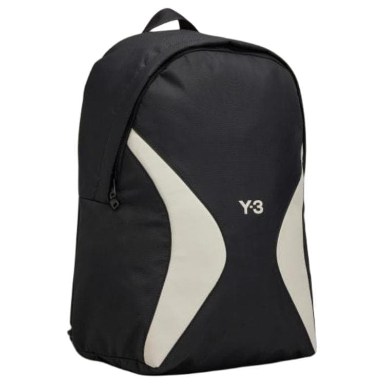 Рюкзак Y-3 Универсальный нейлоновый рюкзак унисекс черный комбинированный тальковый - изображение 2