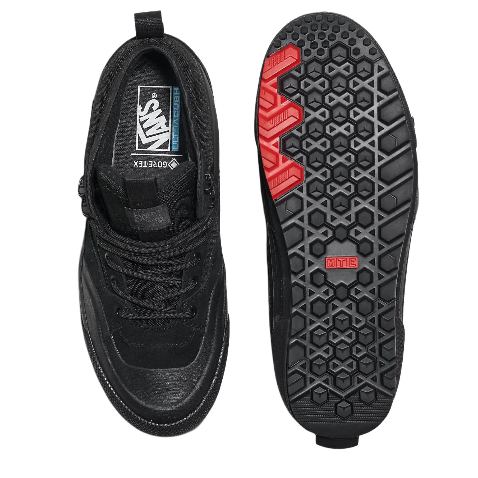 Сапоги Vans Half Cab Gore TE Ботильоны Унисекс Черные - изображение 4