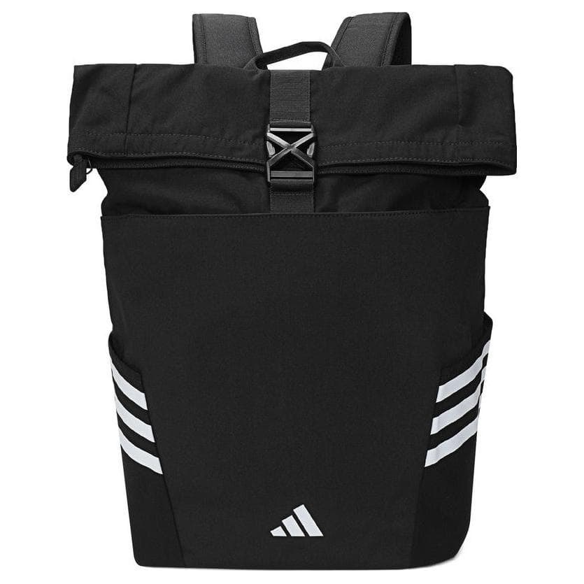 Рюкзак Adidas Полиэстеровый Рюкзак Средний Мужской Черный - изображение 2