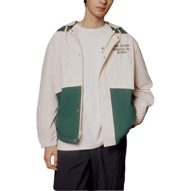 Куртка New Balance Куртки и Пальто Мужские Белые - изображение 3