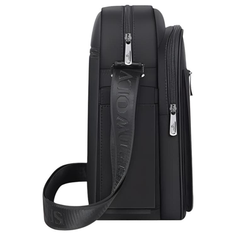 Сумка через плечо SEPTWOLVES Оксфорд Crossbody Сумка Большая Мужская Черная - изображение 2