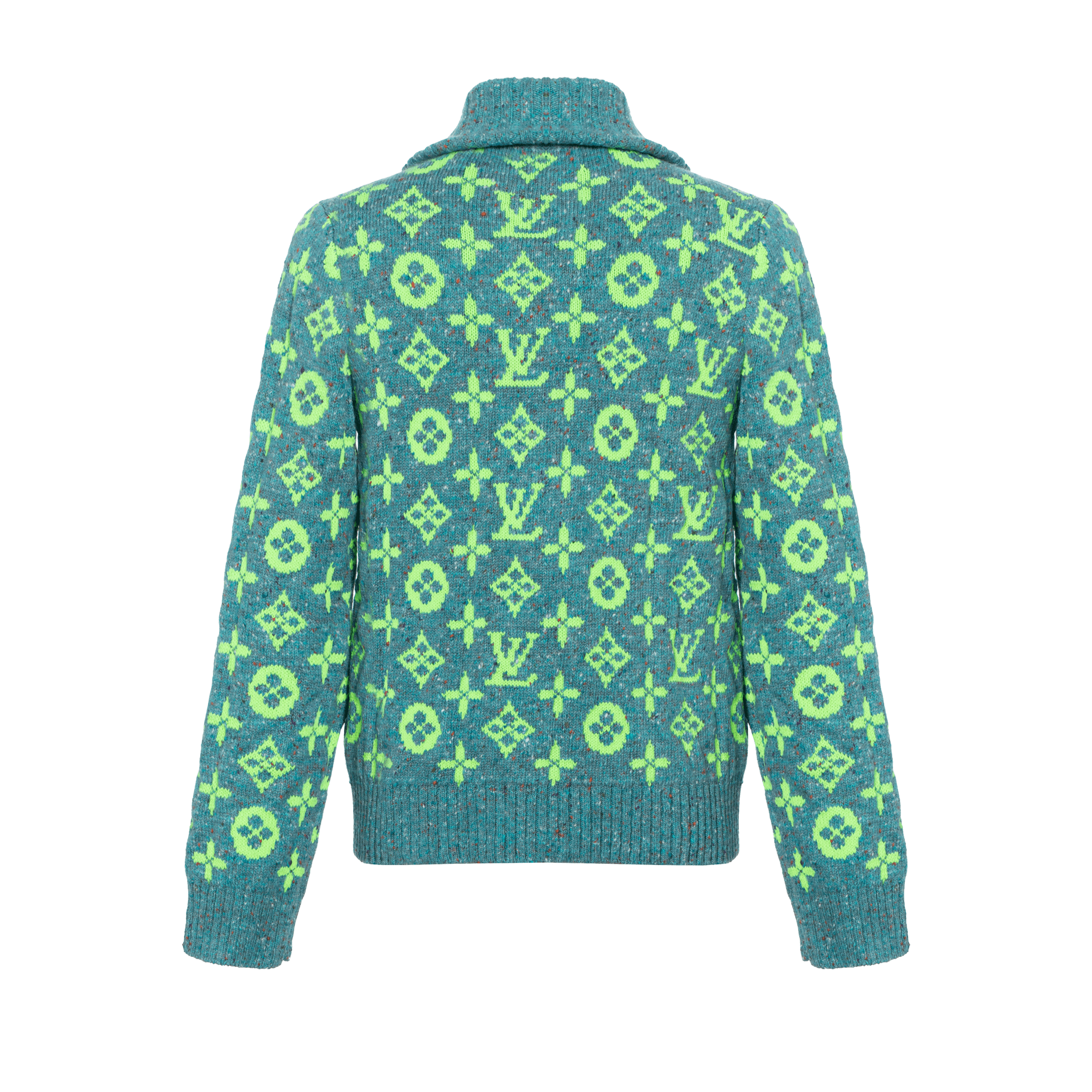 Кофта Louis Vuitton SS22 Limited Edition Sweater Green - изображение 4