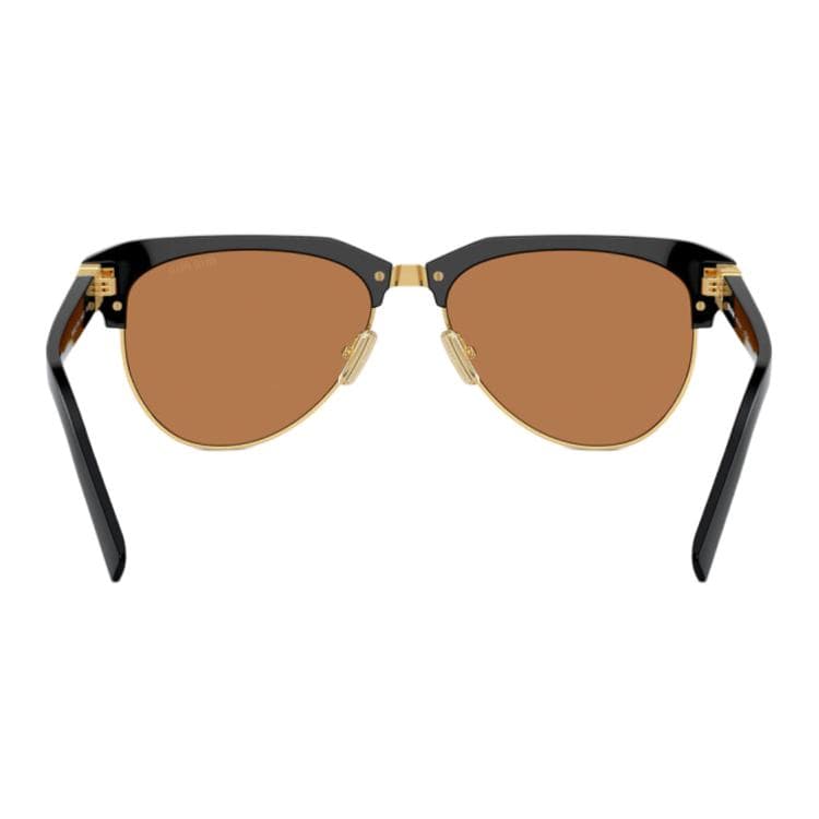 Солнцезащитные очки MIU MIU Aviator Солнцезащитные очки Женские Черные - изображение 5