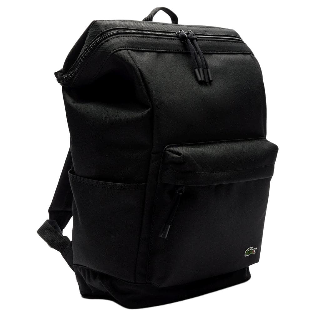 Рюкзак Lacoste Neocroco Black Backpack - изображение 2