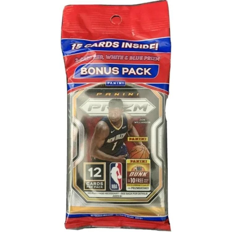 Коллекционные карточки PANINI NBA 2020-21 Prizm NBA Basketball Cello Pack - изображение 3