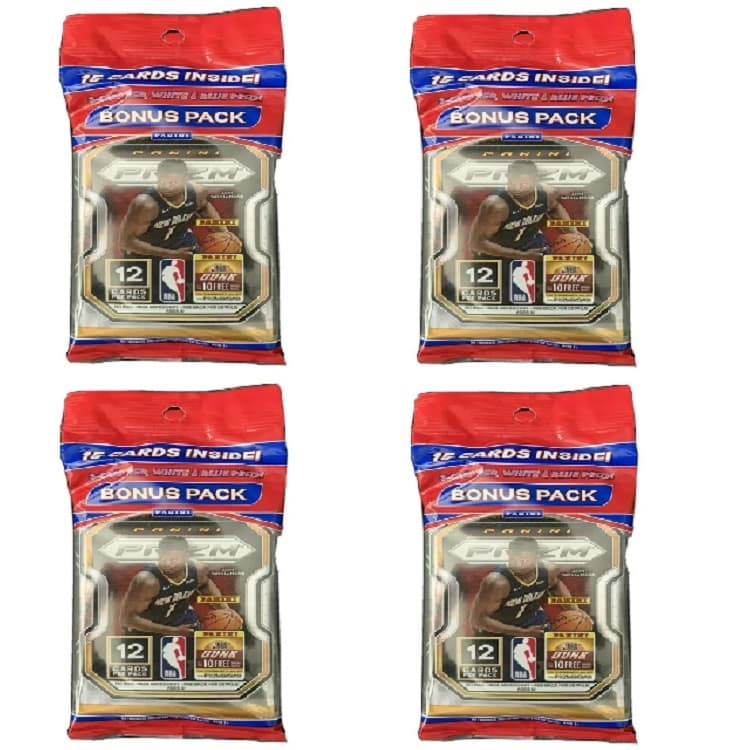 Коллекционные карточки PANINI NBA 2020-21 Prizm NBA Basketball Cello Pack - изображение 2