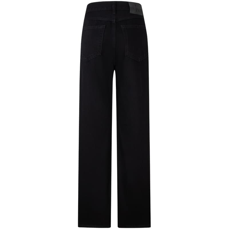 Джинсы Calvin Klein JW4 Denim Черные Женские Джинсы - изображение 2